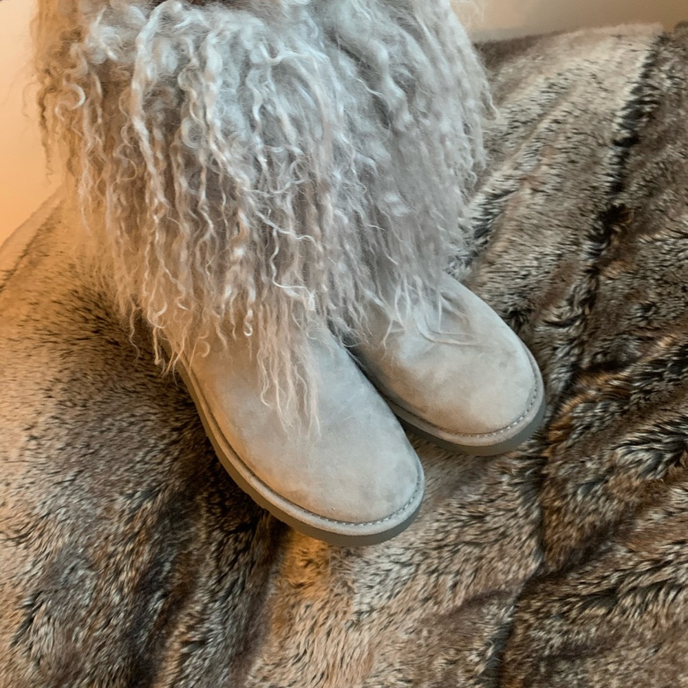 Grey Mongolian Uggs